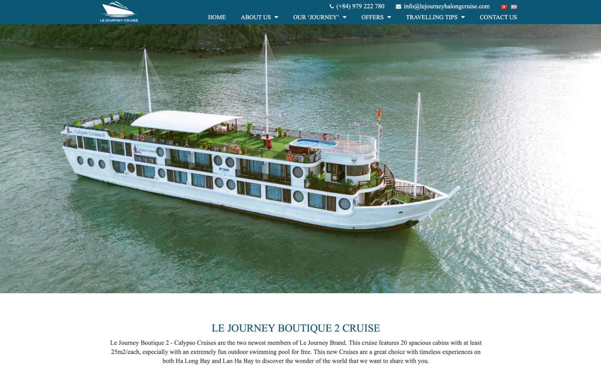 Le Journey Elegance Cruise Hotel Ха Лонг Екстериор снимка